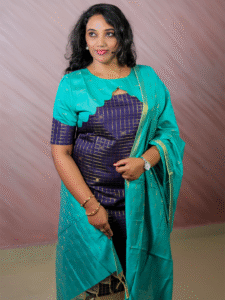 Classy Wear / Classy Kurti / Sea Green - Blue