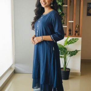 Classy Wear / Classy Kurti / MUL- BLUE