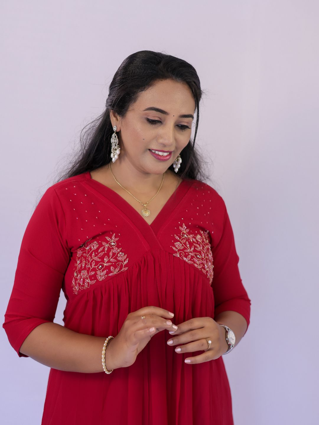 Classy Wear / Classy Kurti / Mejanta - Image 2