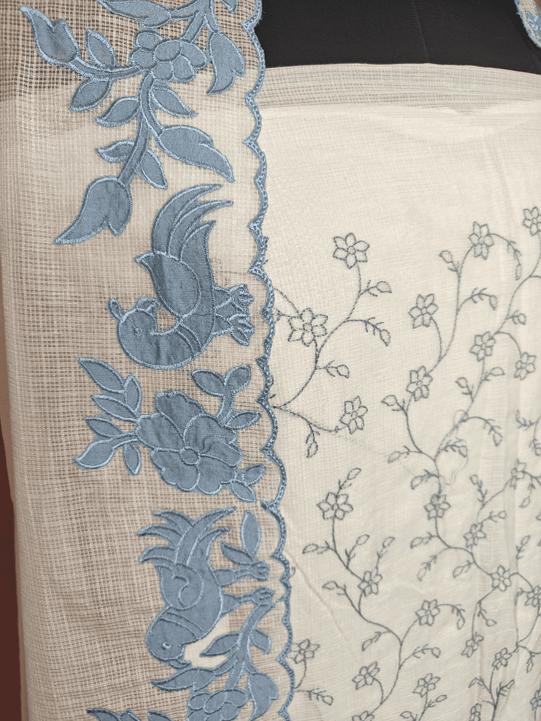 Unstitched Suits - white/blue - Image 2