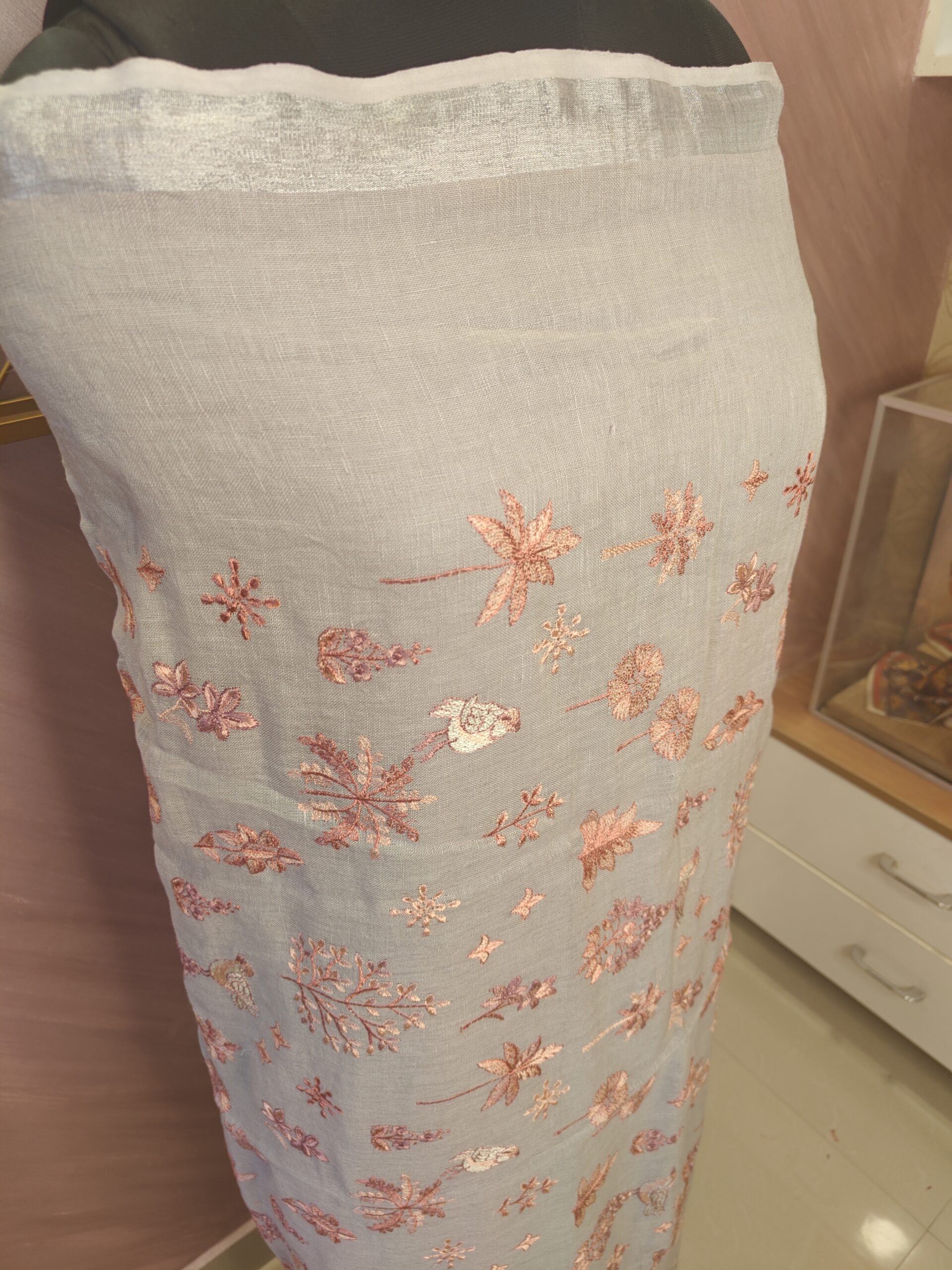 Unstitched Suits/ GREY/ HANDLOOM - Image 5