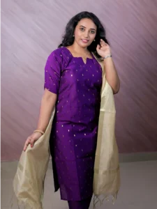 Comfy salwar/ VOILET 3pc