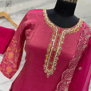 Royal Wear / Rani Pink Silk