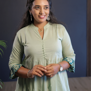 Classy Wear / Classy Frocks / Green Dual Shade