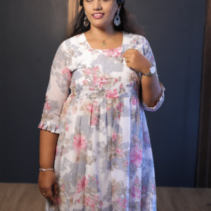 Classy Wear / Classy Frocks / Pastel White