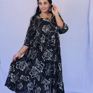 Classy Wear / Classy Frocks / Deep Black