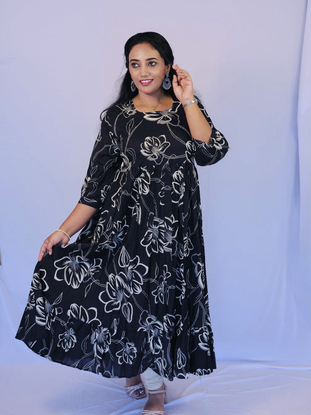 Classy Wear / Classy Frocks / Deep Black