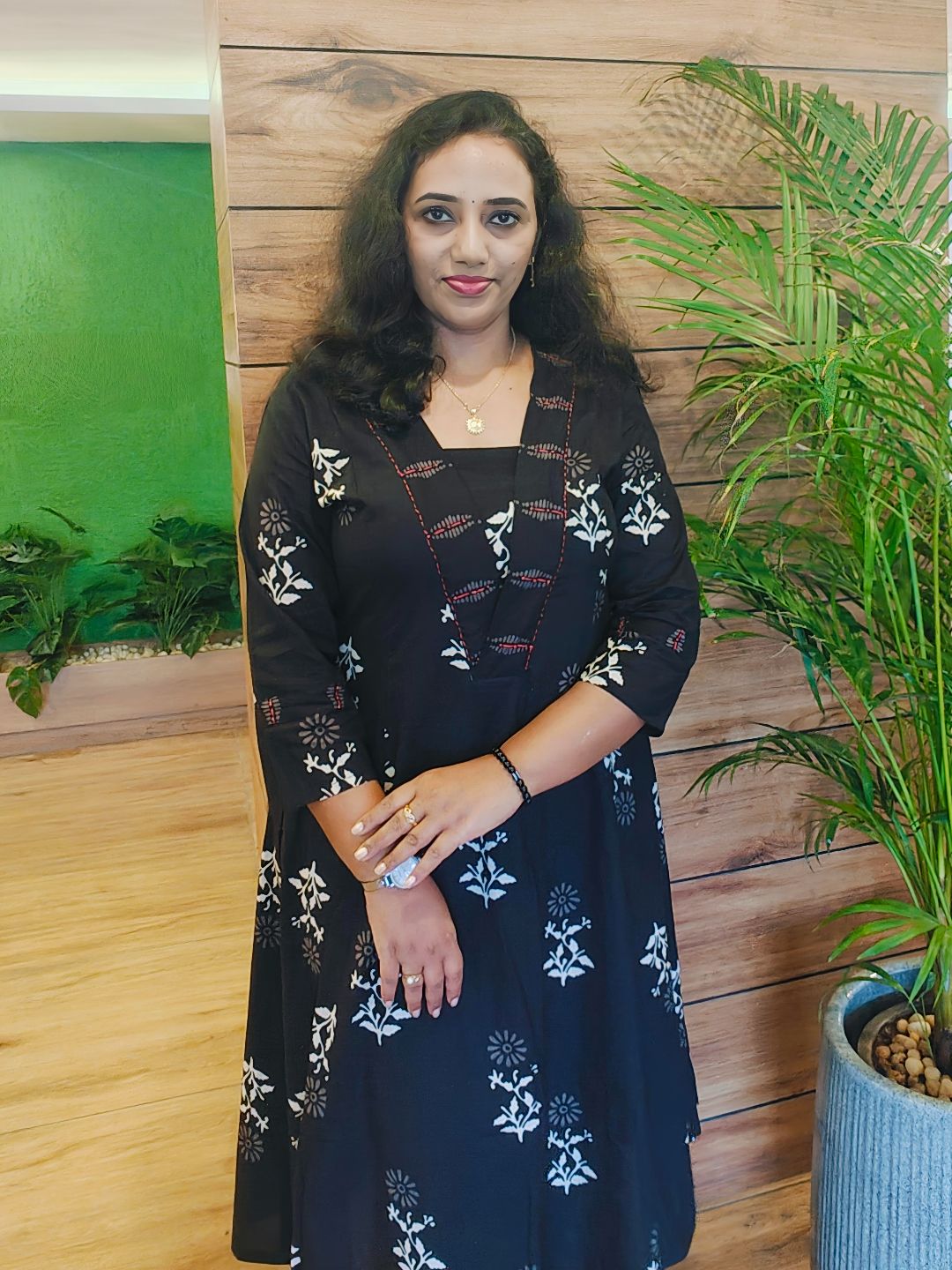 CORD SET - Black Block Print - Image 4