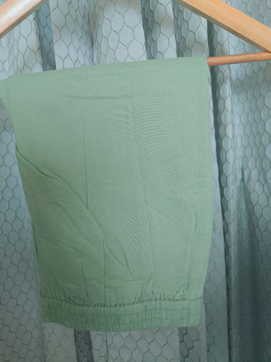 Comfy Salwar / Green Mul -A-LINE 3pc - Image 5