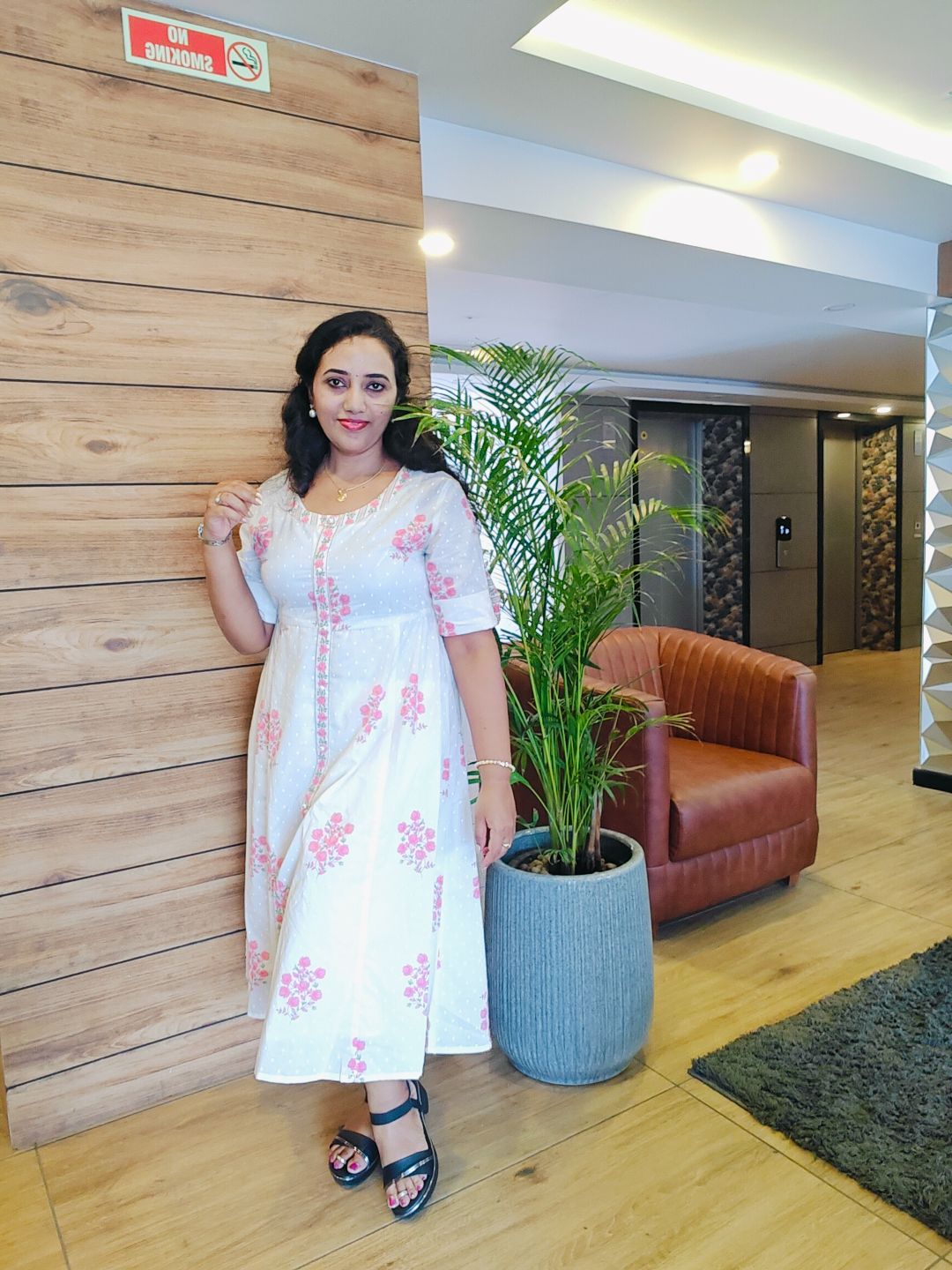 Classy Wear / Classy Frocks / White Frock - Image 2