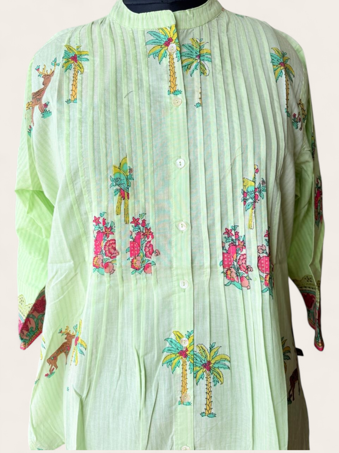 TUNICS/ Green/A-Line - Image 4