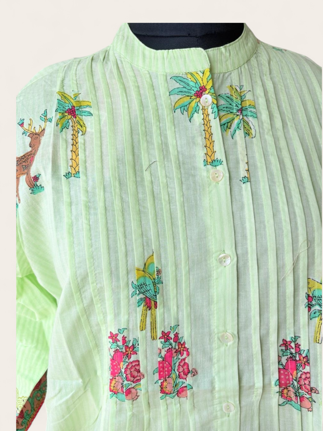 TUNICS/ Green/A-Line - Image 3