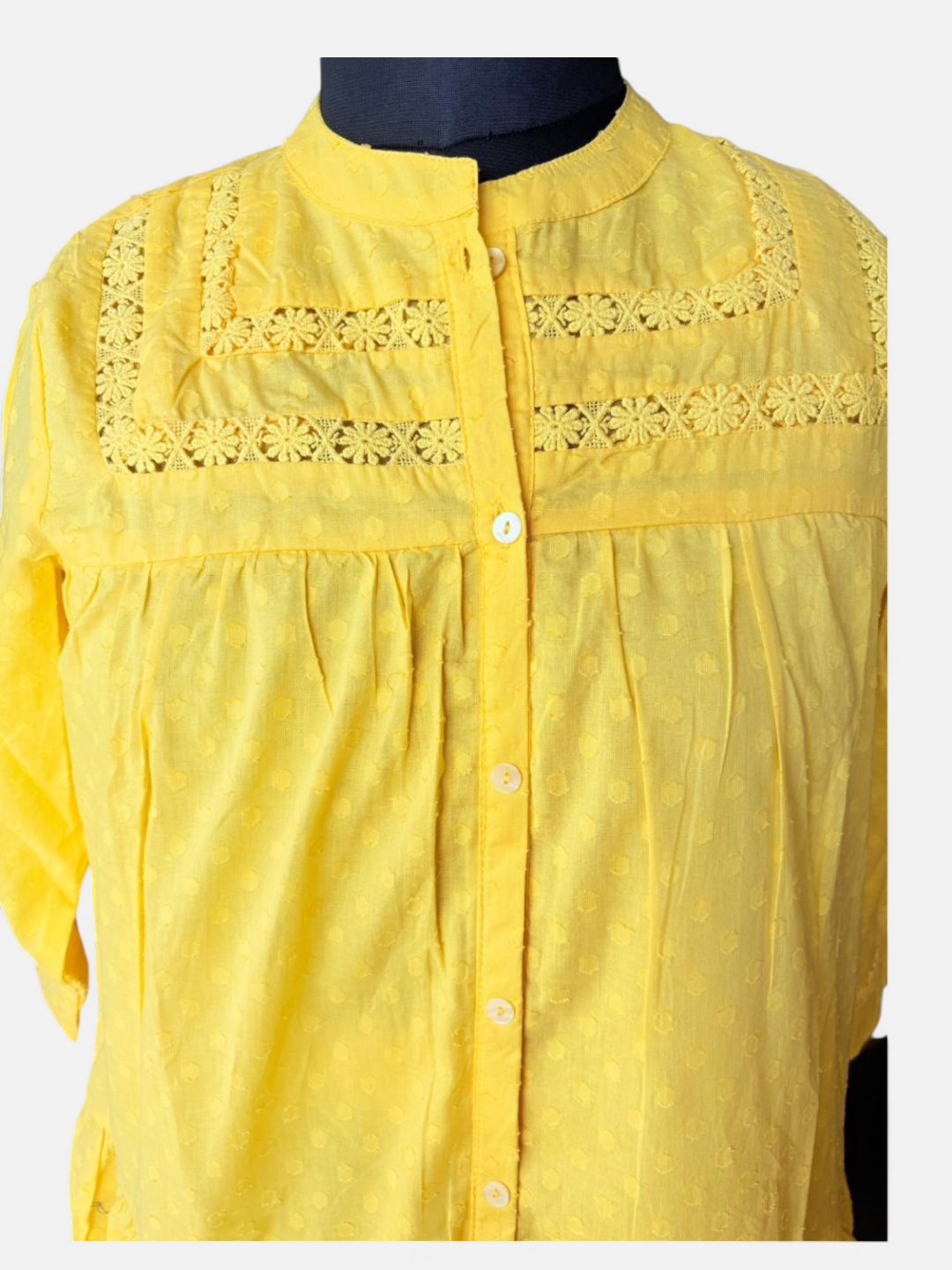 Classy Wear / Classy Frocks / Short frock-Yellow - Image 2