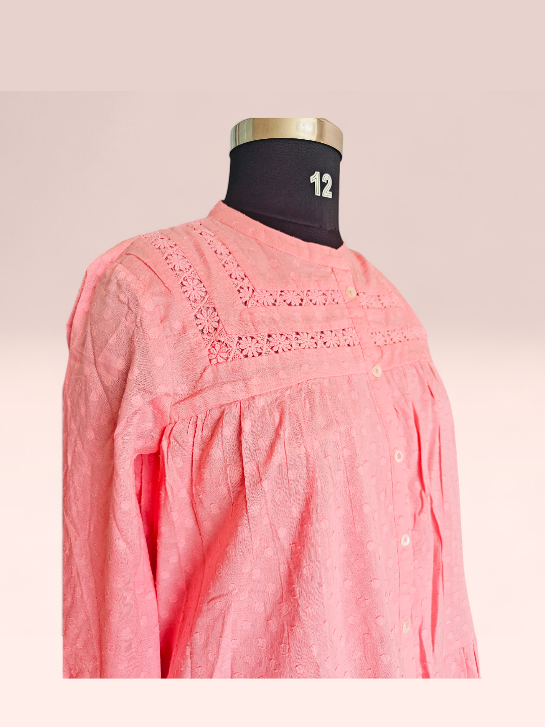 Classy Wear / Classy Frocks / Short frock-Peach - Image 2