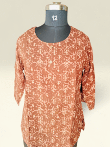 TUNICS/ Brown cotton