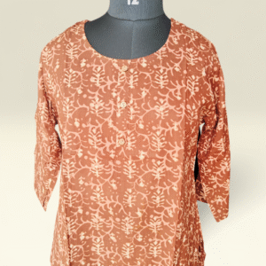 TUNICS/ Brown cotton