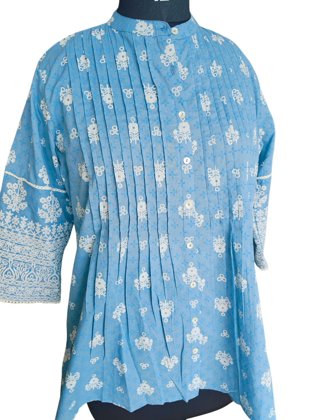 TUNICS/ Powder Blue/A-Line - Image 2