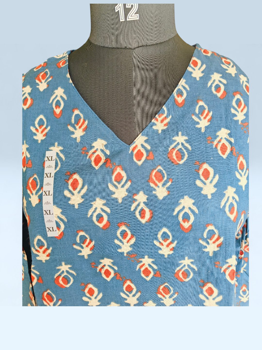 TUNICS/ Blue cotton - Image 3