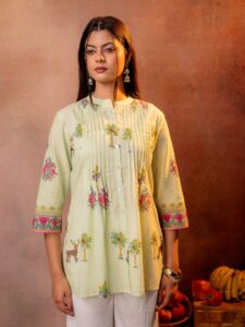 TUNICS/ Green/A-Line