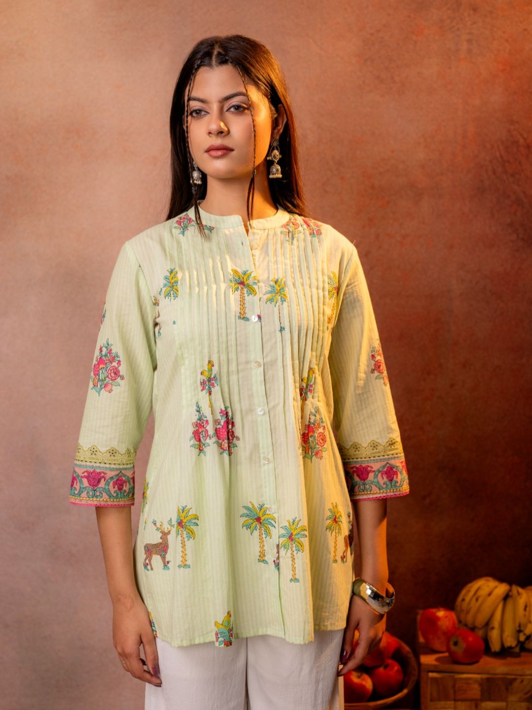 TUNICS/ Green/A-Line