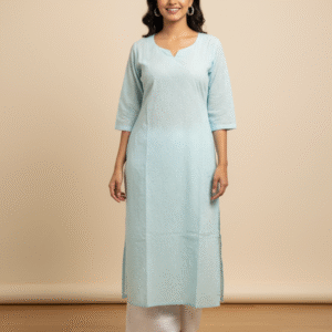 CO-ORD SET - Hand loom-/ Hakoba- Blue