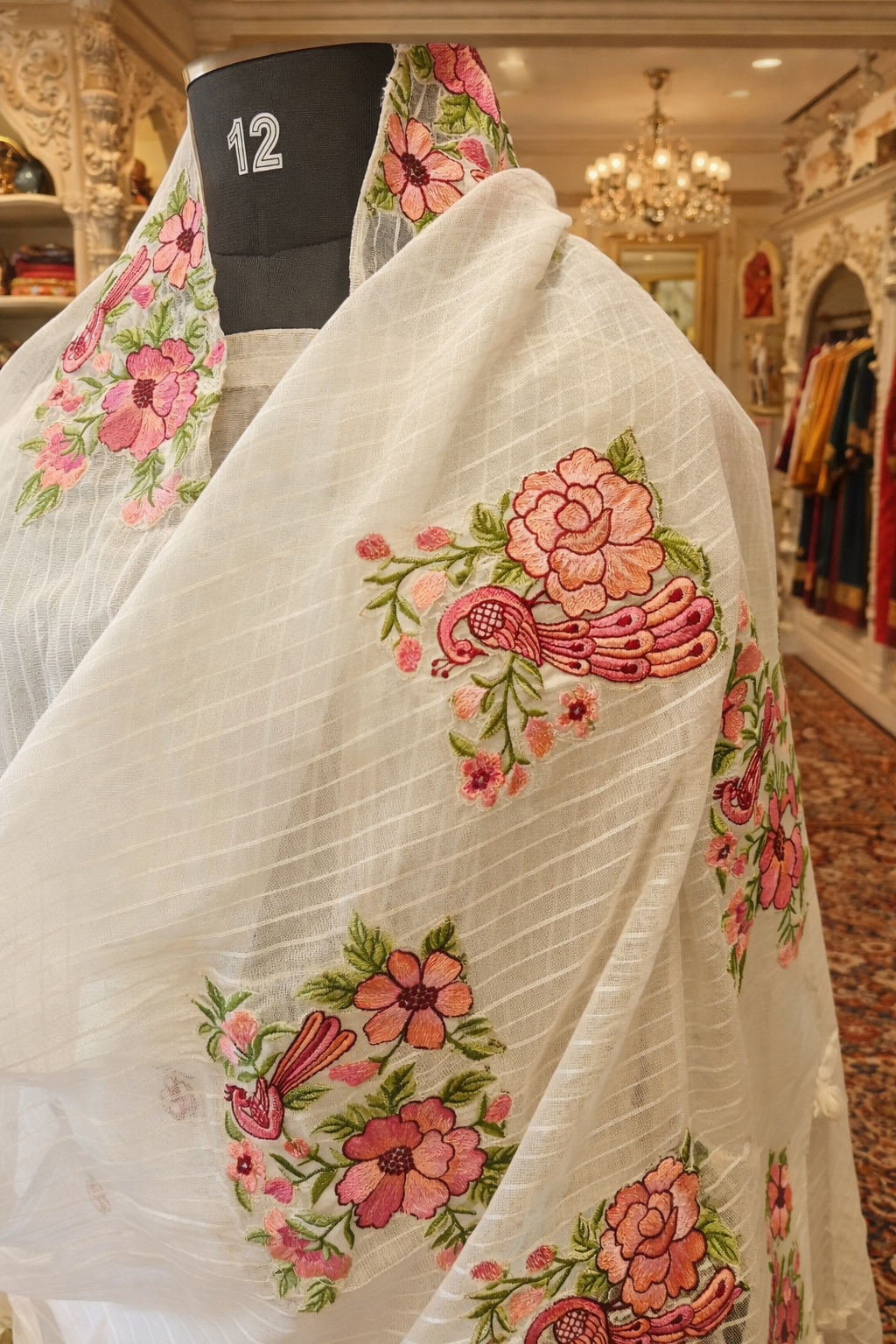 Unstiched suits - chanderi fabric - Image 2