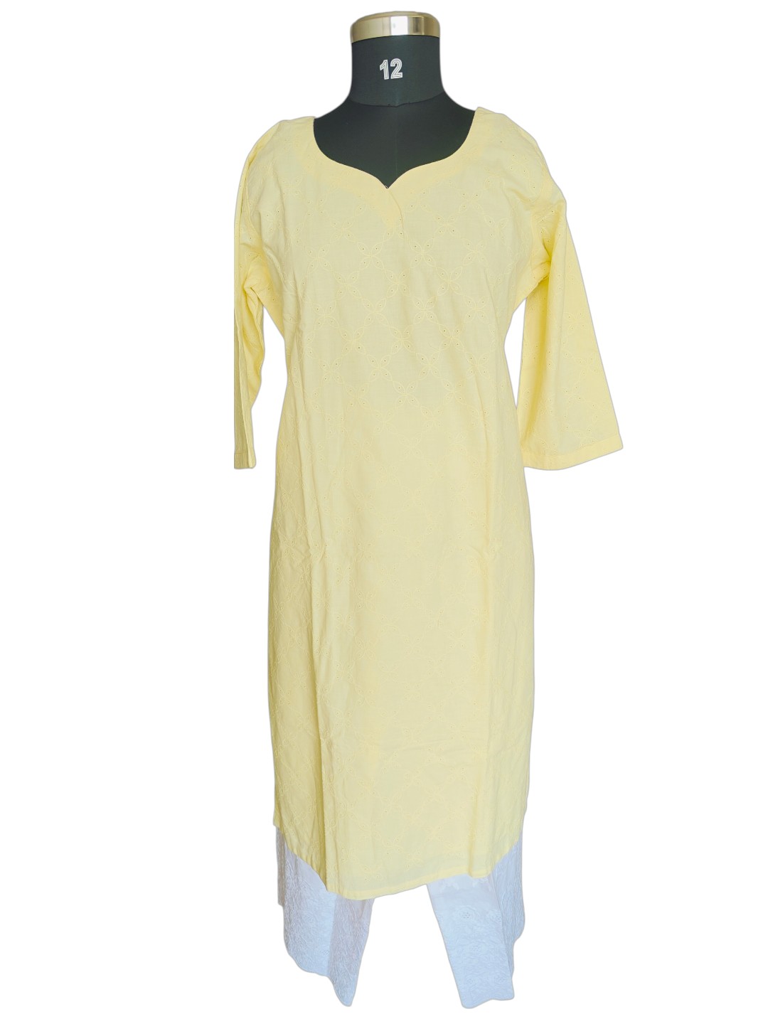 CO-ORD SET - Hand loom-/ Hakoba-Yellow - Image 5