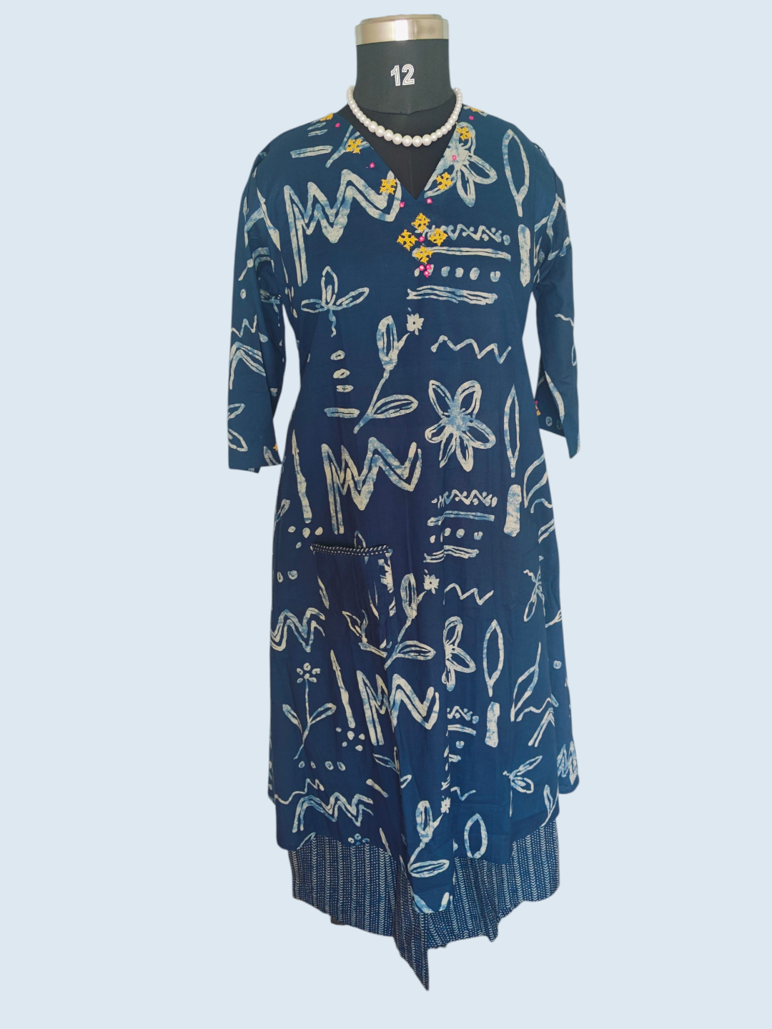 CO-ORD SET -Premium Cotton- Indigo - Image 6