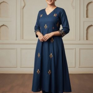 CO-ORD SET -Premium Cotton- Navy blue