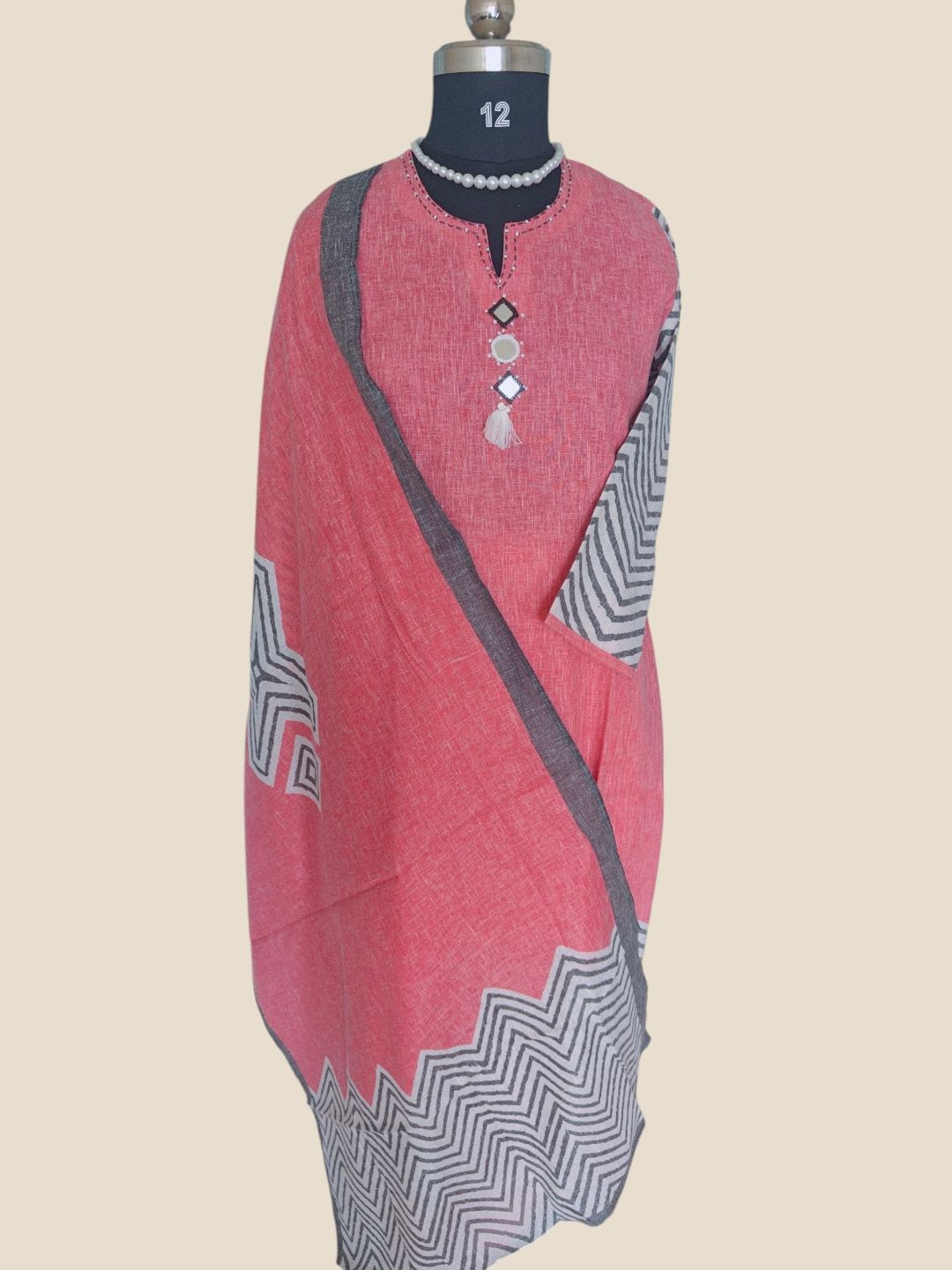 Comfy Salwar / Linen/ 3pc set - Image 4