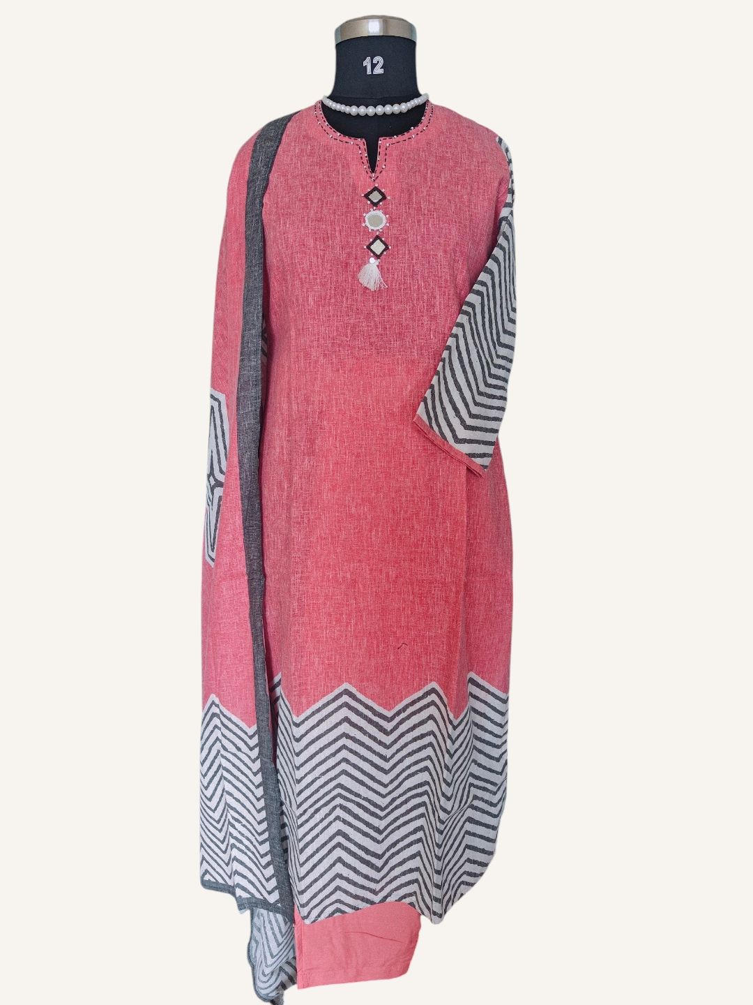 Comfy Salwar / Linen/ 3pc set - Image 2