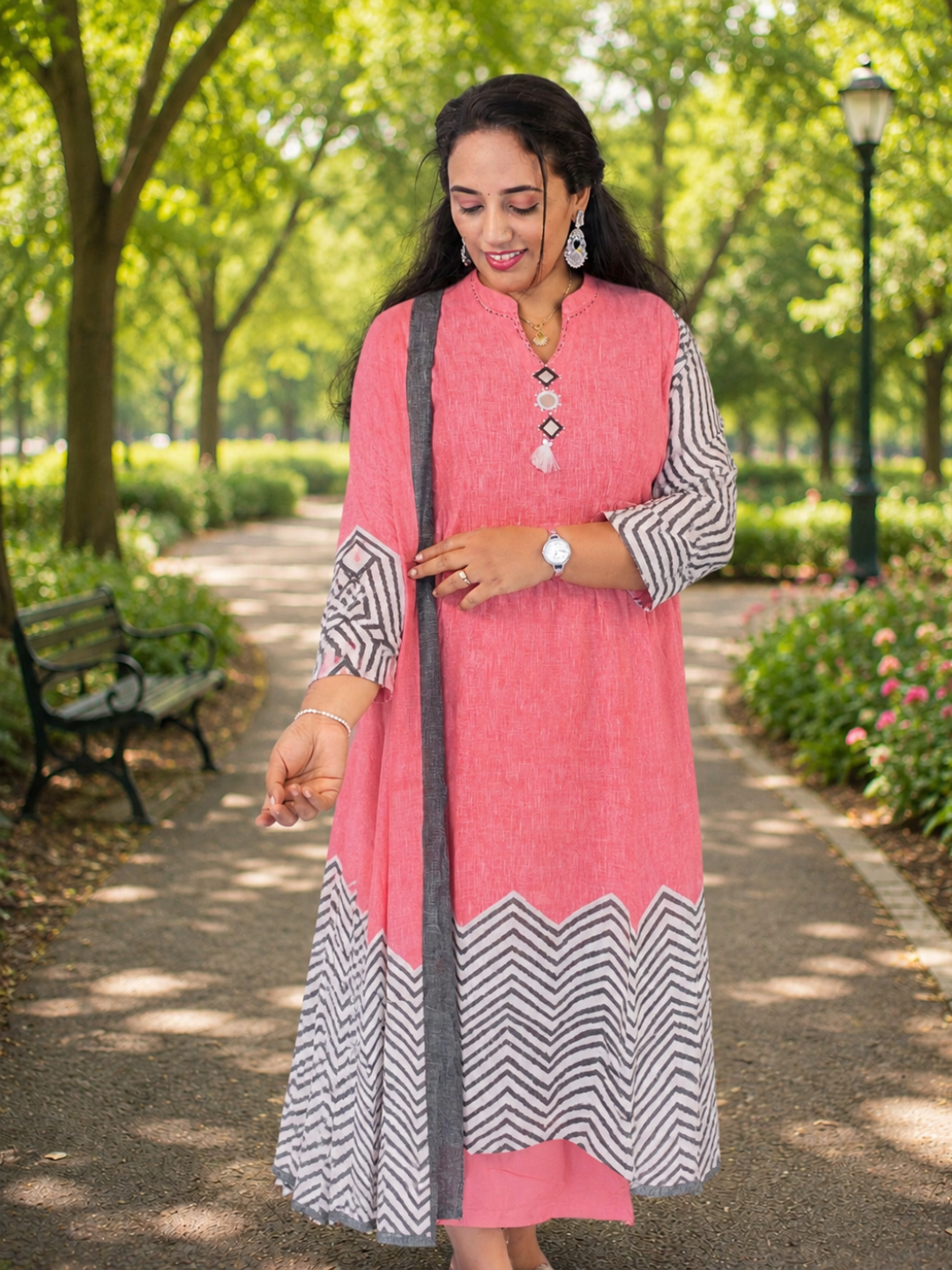 Comfy Salwar / Linen/ 3pc set